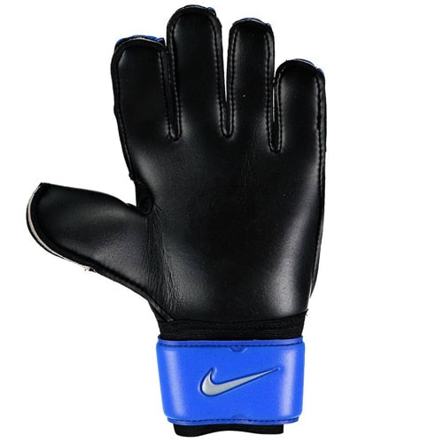 Nike Men's Spyne Pro Goalkeeper Gloves Racer Blue/Metalic Silver、mySite、noshort