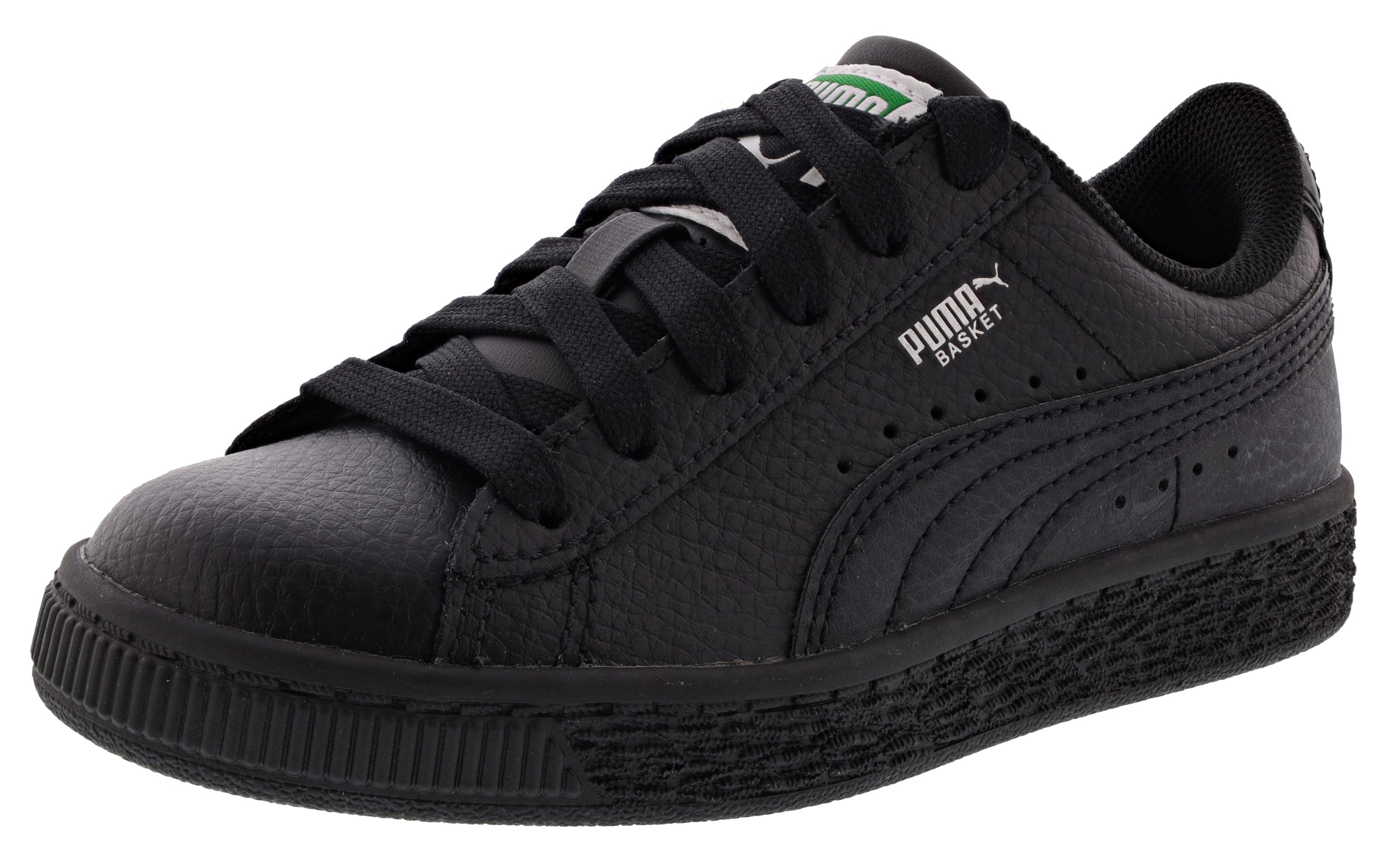 Puma Kids Basket LFS Classic Lace Up Sneakers、mySite、dreamappss