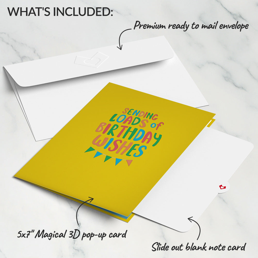 Birthday Truck Pop-Up Card、mySite、solidvoid