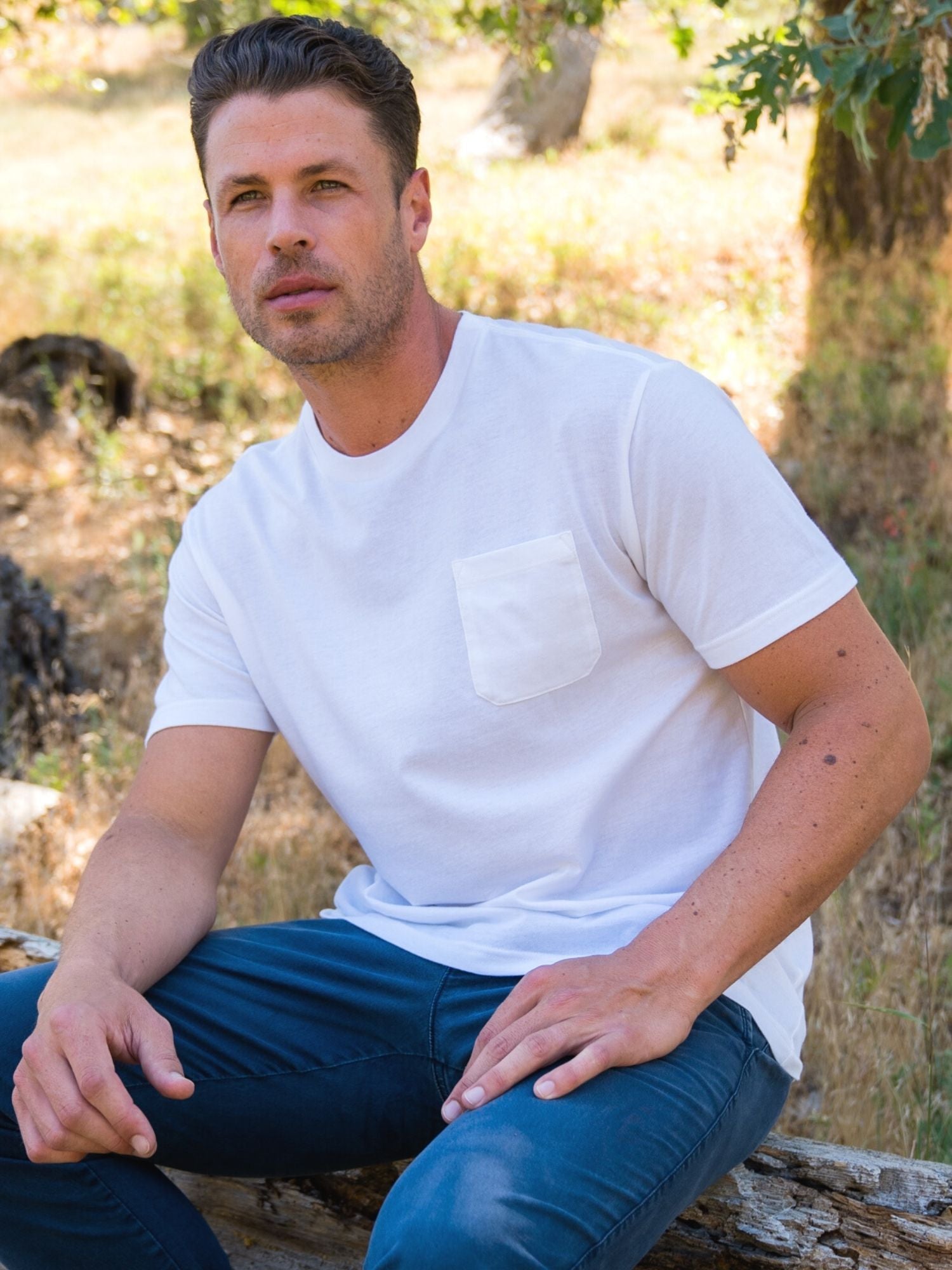  White Pocket Tee、mySite、ghnorth