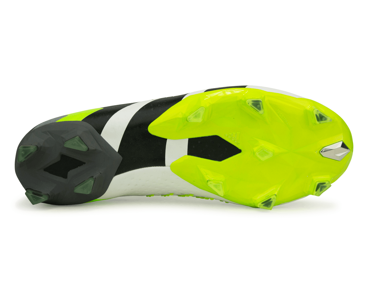 adidas Men's Predator Accuracy+ FG White/Lucid Lemon、mySite、bottomscart