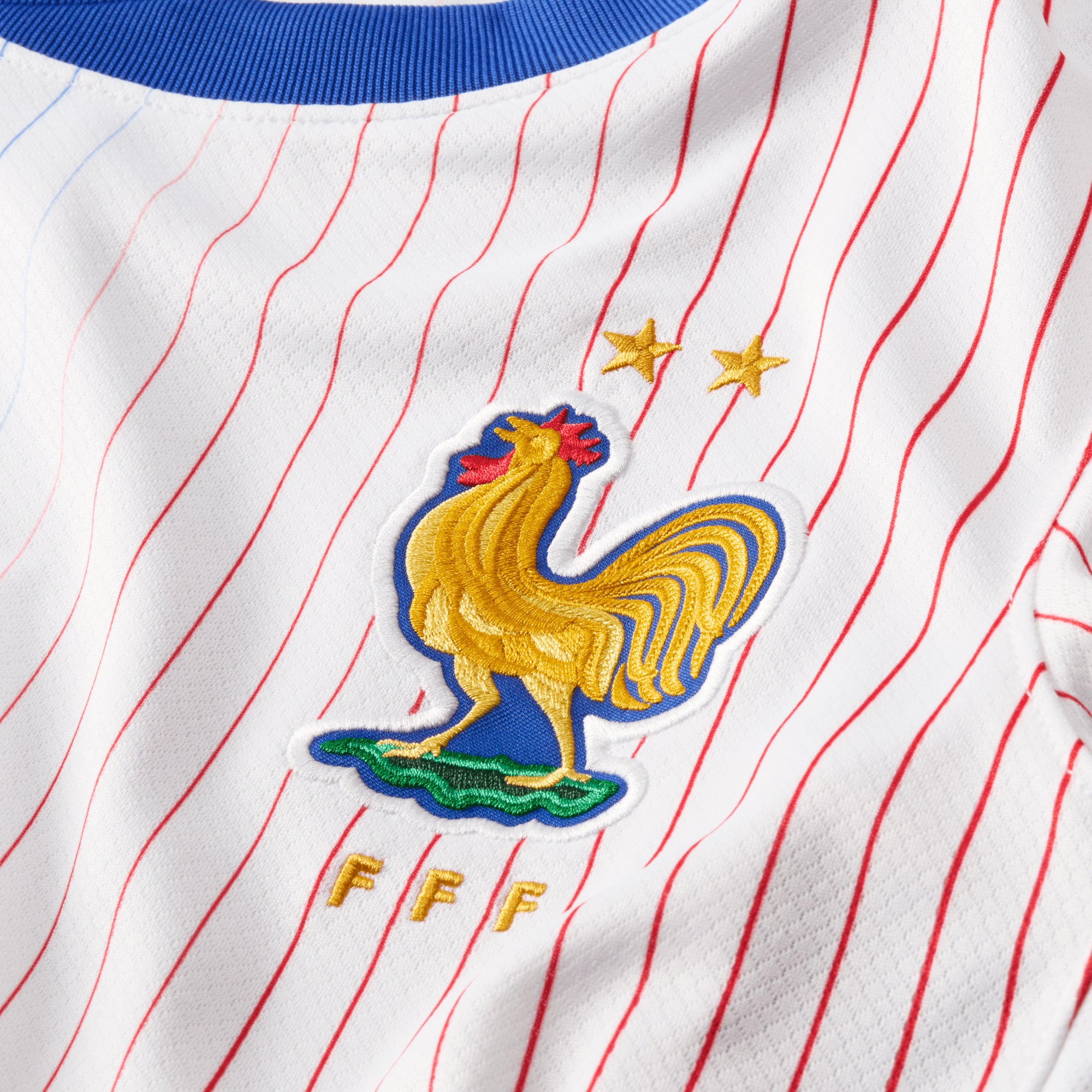 Nike Women's France 2024/25 Away Jersey White/Bright Blue、mySite、bottomscart