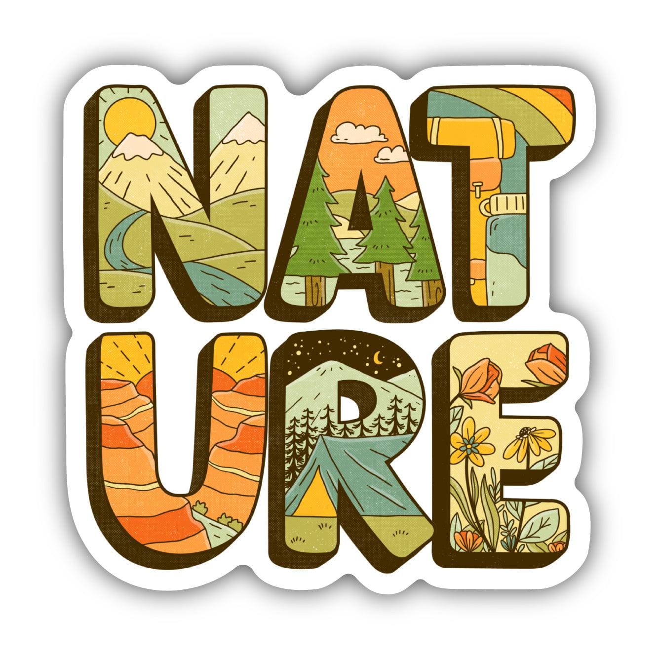  Nature Lettering Sticker、mySite、elrpsem3k