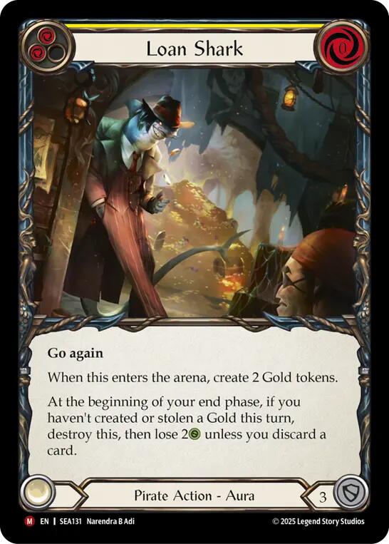 Loan Shark SEA131 (High Seas) Rainbow Foil、mySite、waistdrama