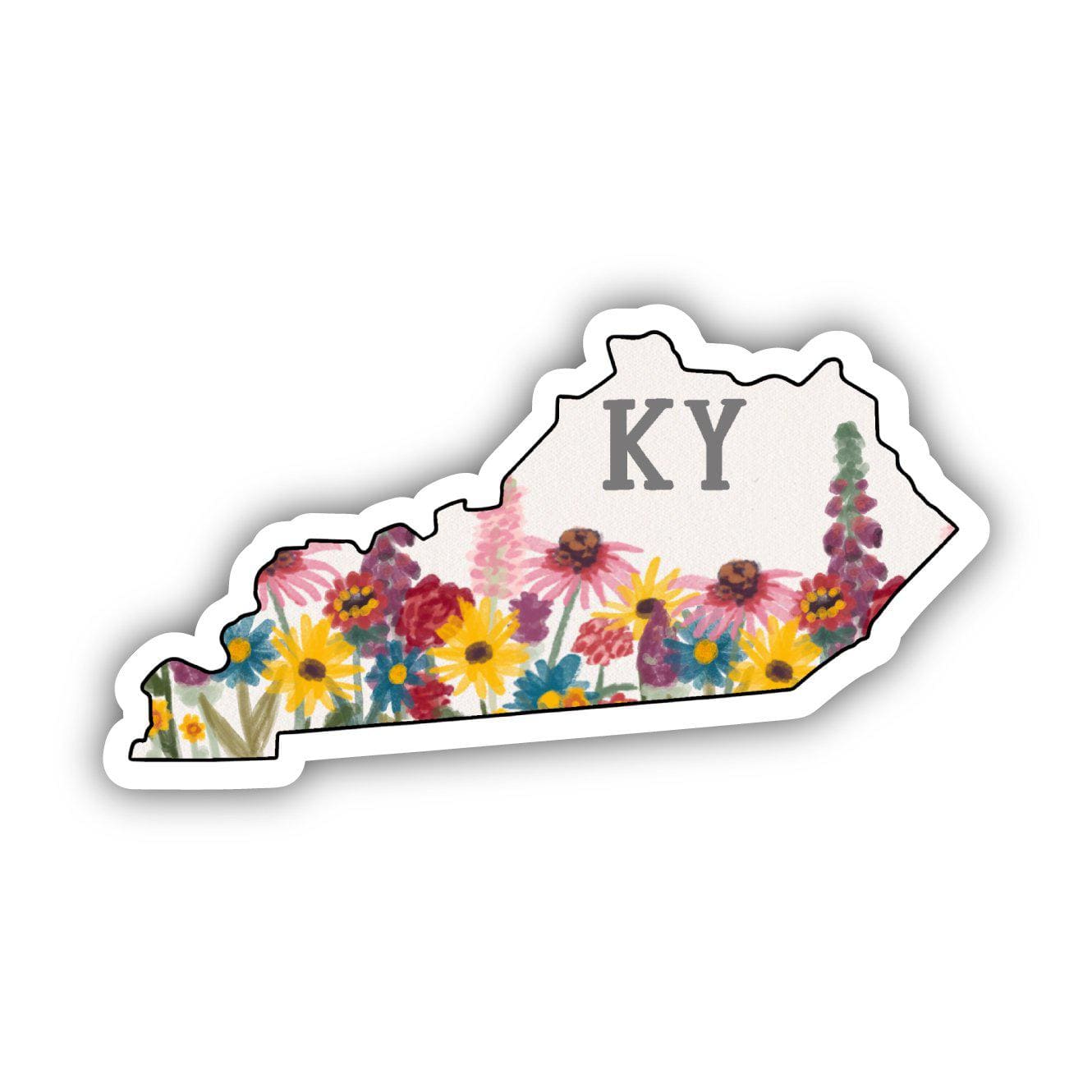  Kentucky Painterly Pattern Sticker、mySite、ghnorth