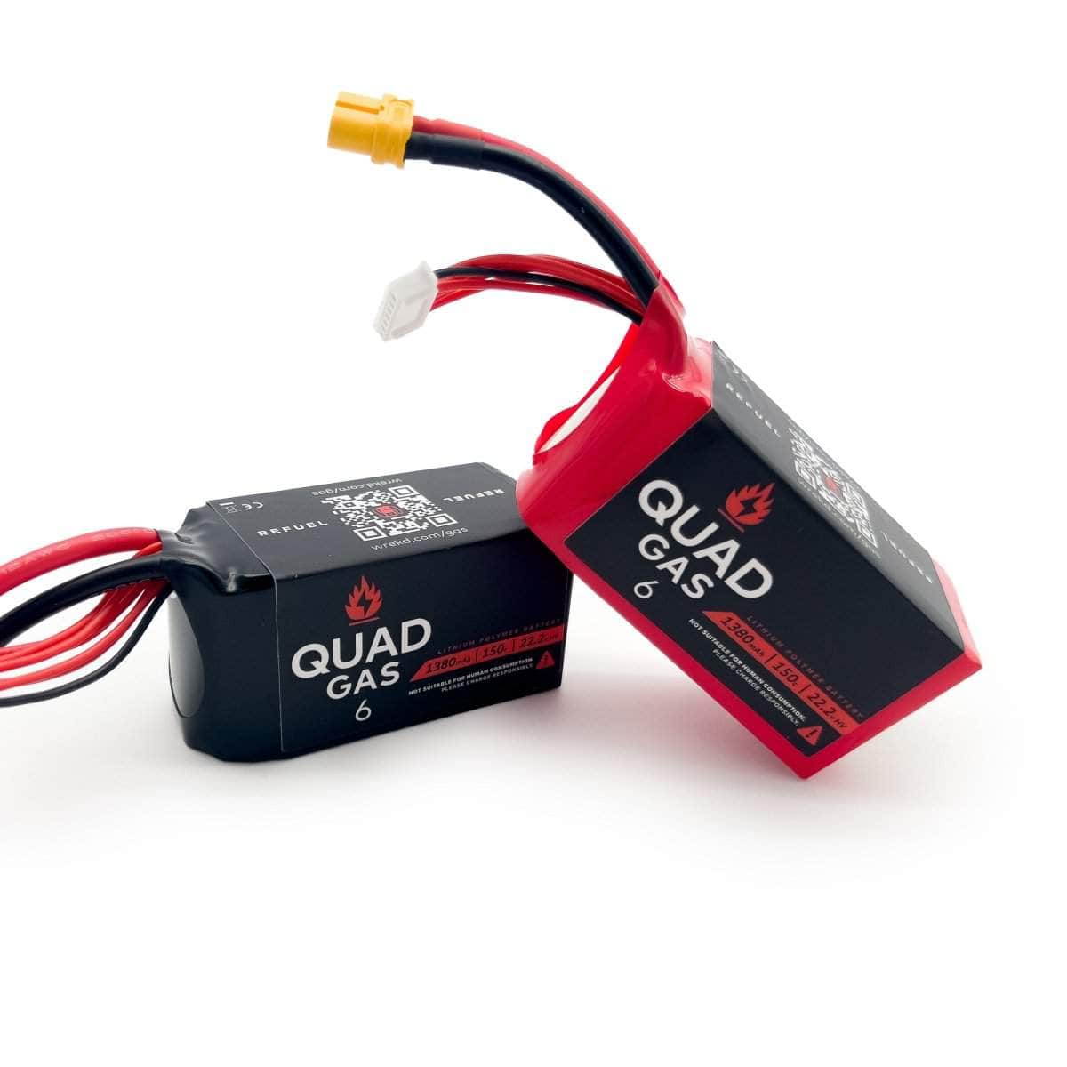  Quad Gas 6S 1380mAh 150c LiPo Battery (1pc)、mySite、merchandisen