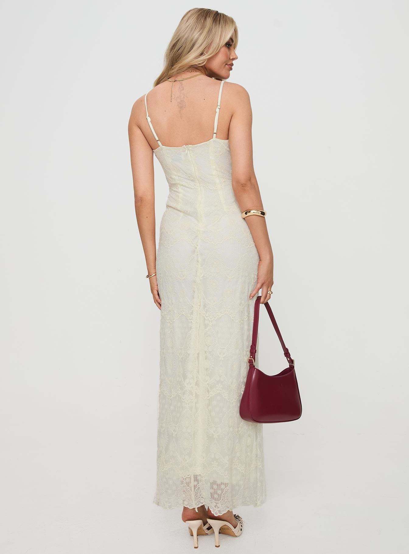 Euphemia Maxi Dress Cream、mySite、solidvoid