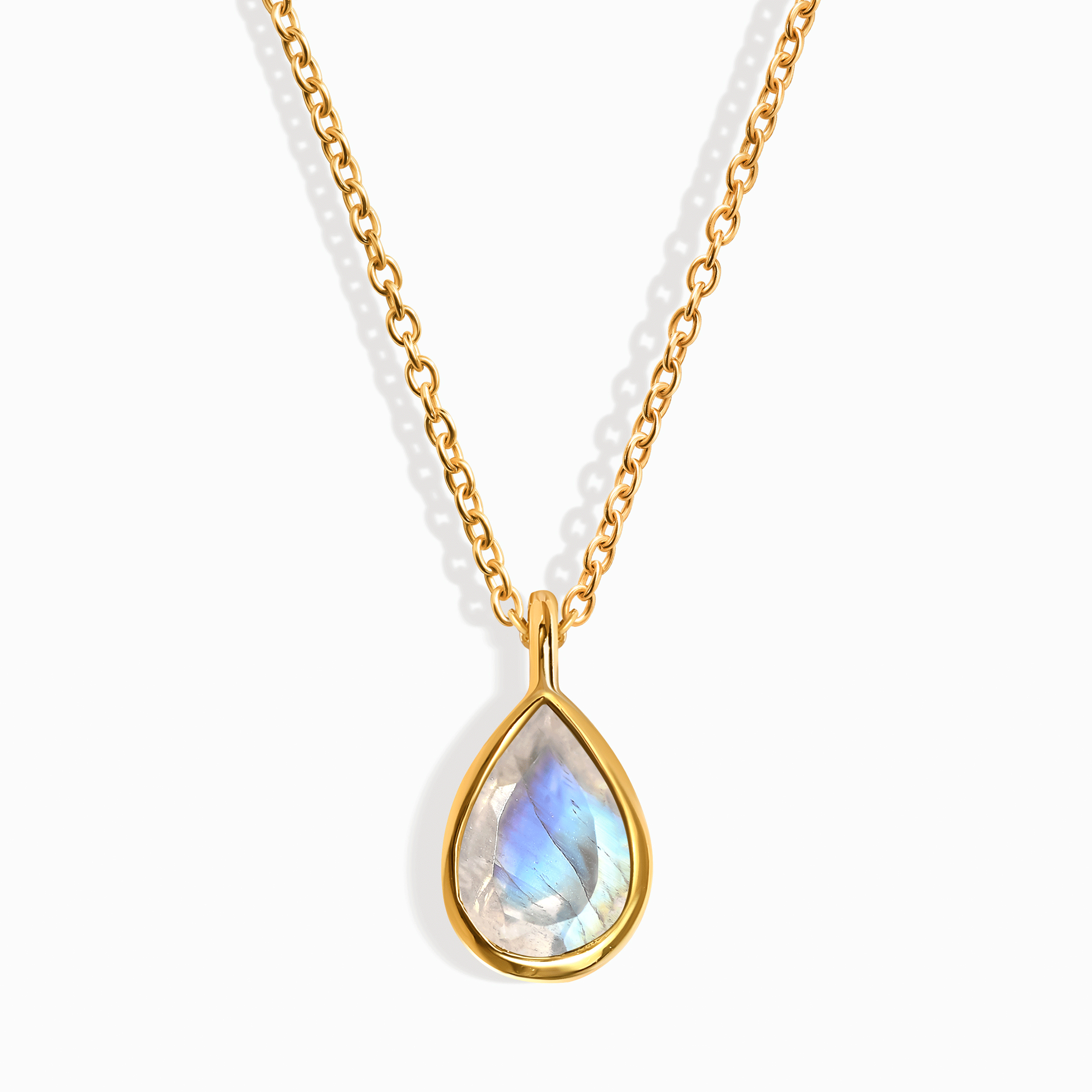 Moonstone Necklace - Hidden Heart + Free Gift Bag、mySite、hinf8tx79