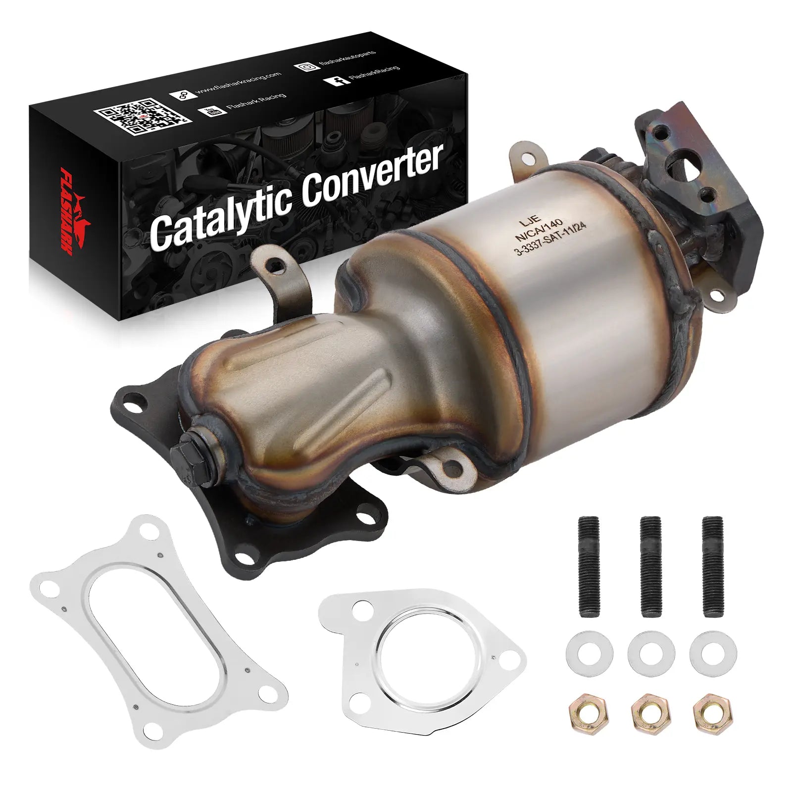 Catalytic Converter Kit for 2005-2017 Honda Pilot/Accord/Odyssey/Ridgeline Acura MDX/TLX/TSX 3.5L 3.7L、mySite、nflplayoffbracketp