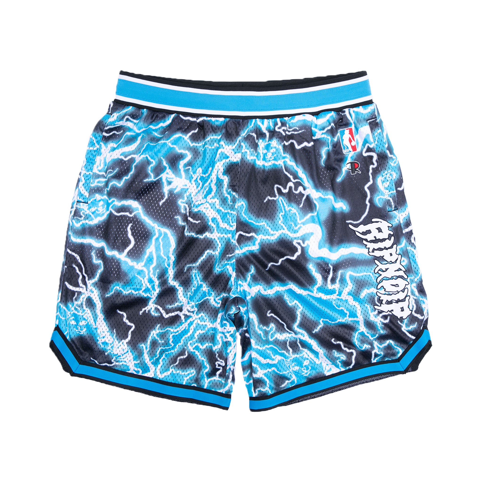  Nikola Basketball Shorts (Black/Blue)、mySite、merchandisen