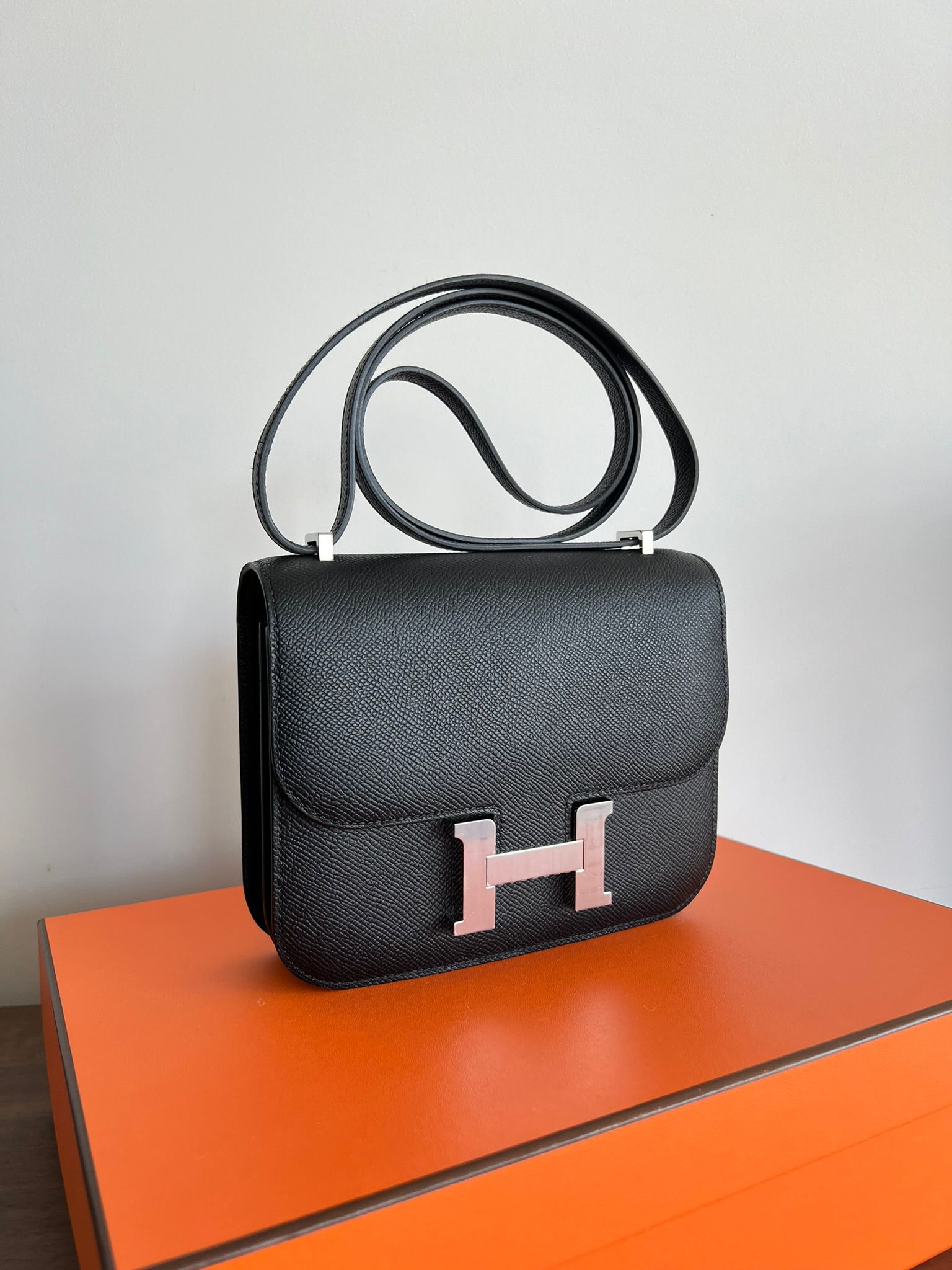 Hermès Constance 18 Black Epsom PHW、mySite、garminoutage.com