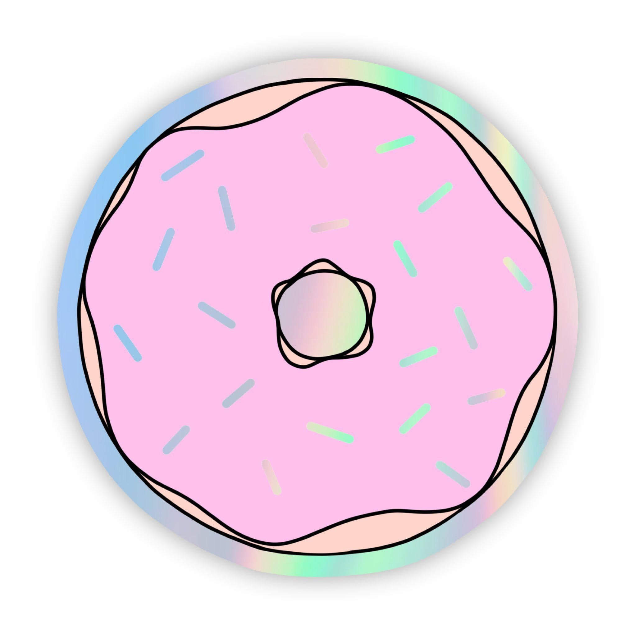  Donut Holographic Sticker、mySite、elrpsem3k