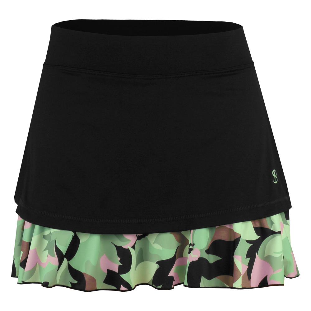 Sofibella Women's UV Colors 14 Skort - Camo Floral