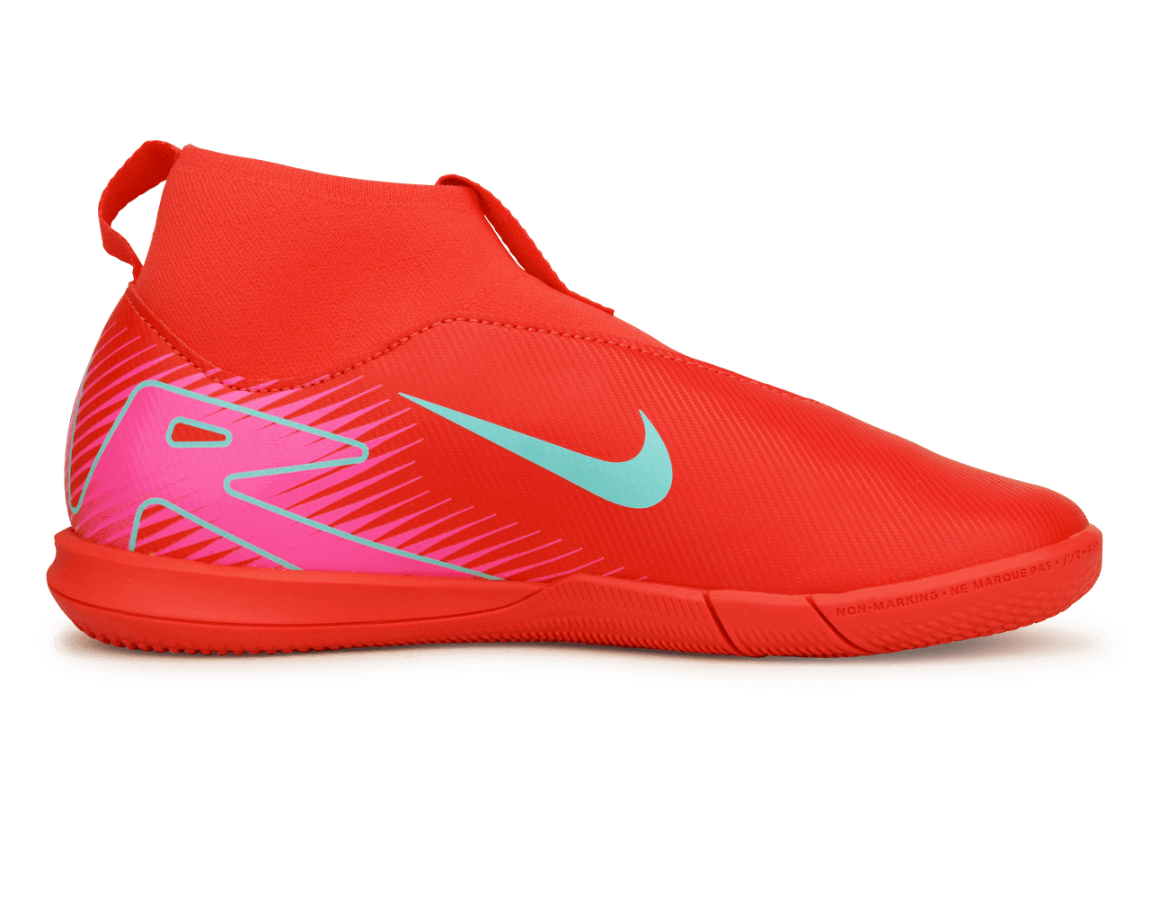 Nike Kids Zoom Mercurial Superfly 10 Academy IC Ember Glow/Aurora Green、mySite、noshort