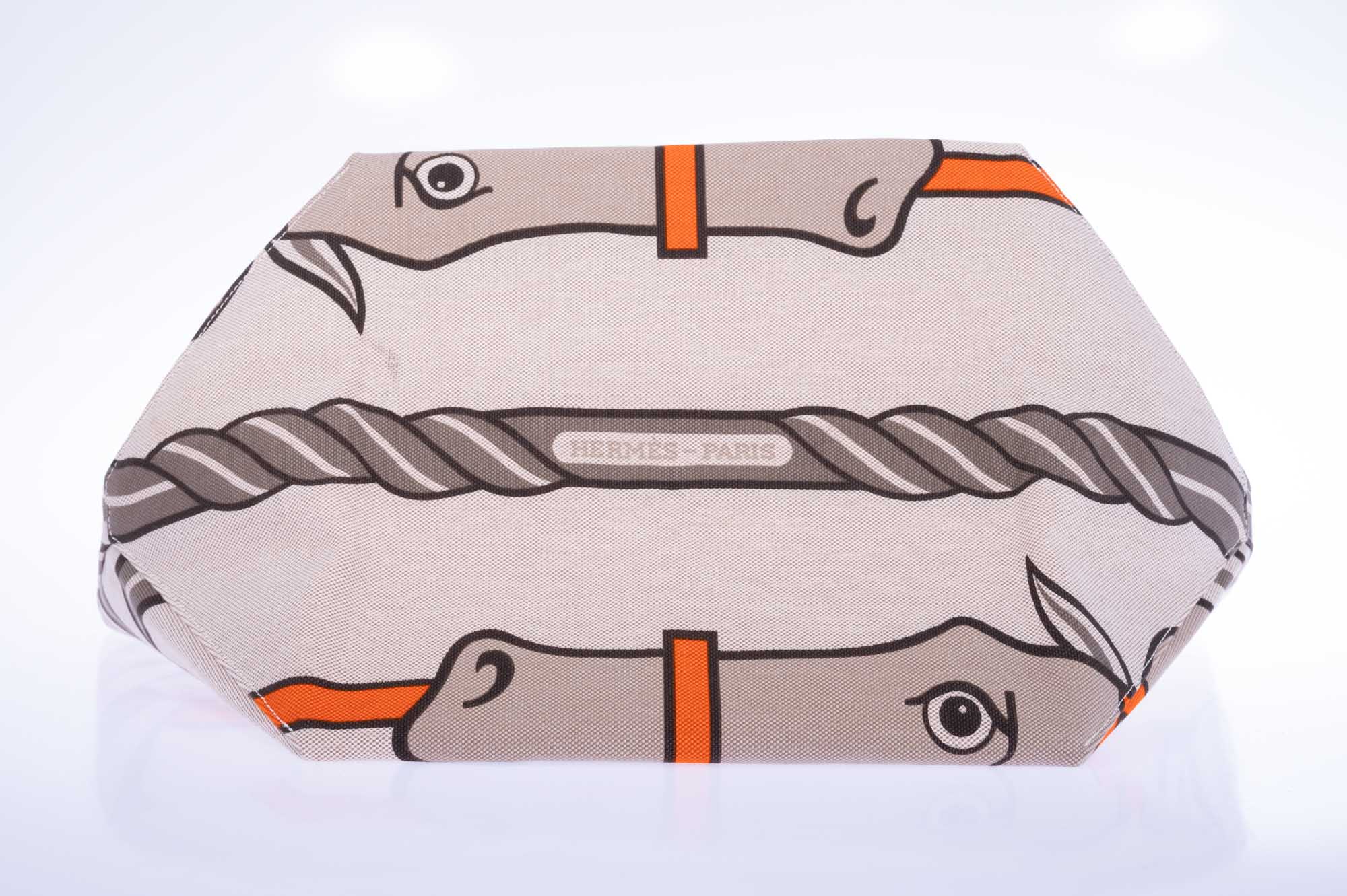 Hermès Steeple 31 Equestrian Canvas Tote Bag Limited Edition、mySite、garminoutage.com