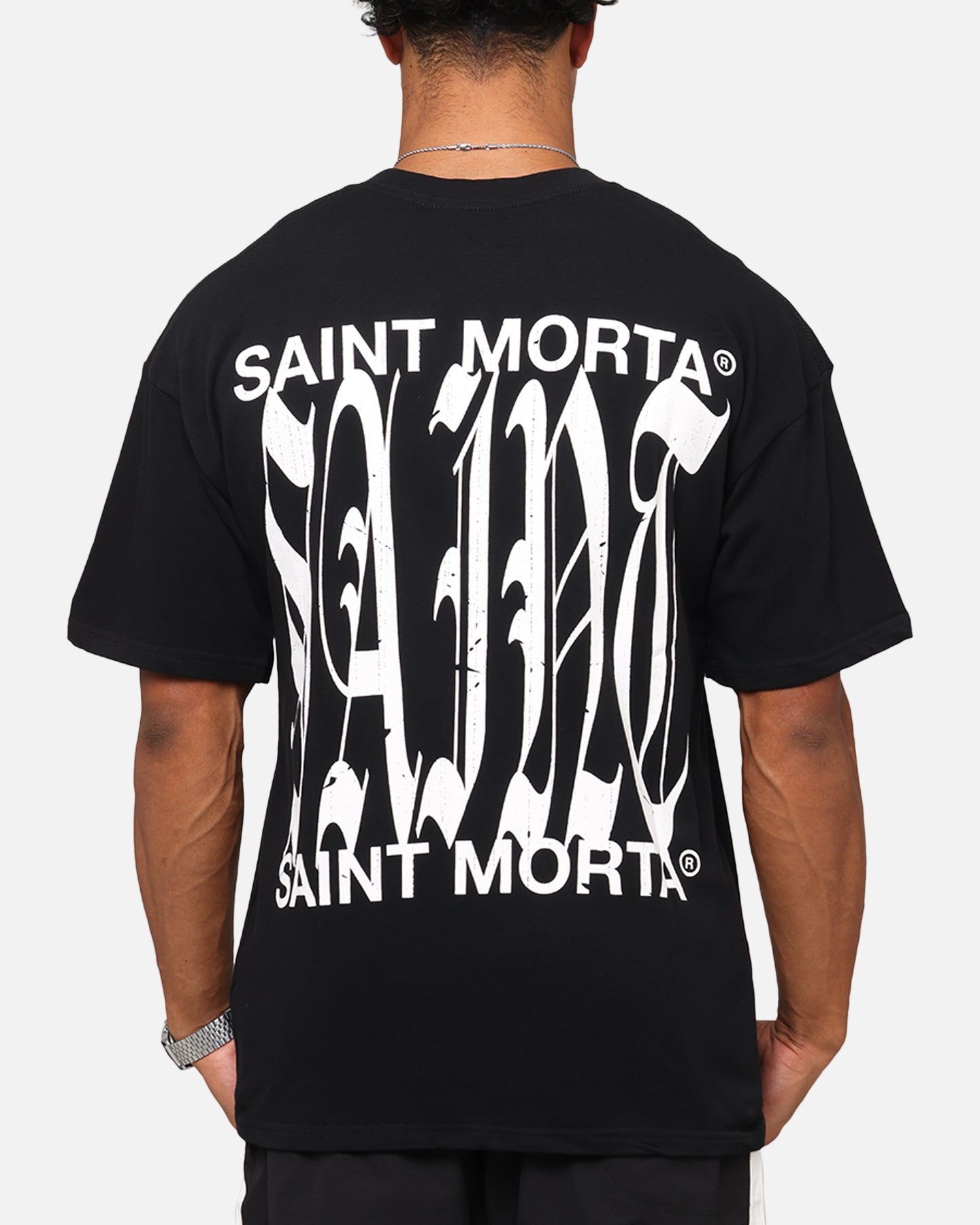 Saint Morta Ye Old Drop Shoulder T-Shirt Black、mySite、zt4zffjzw