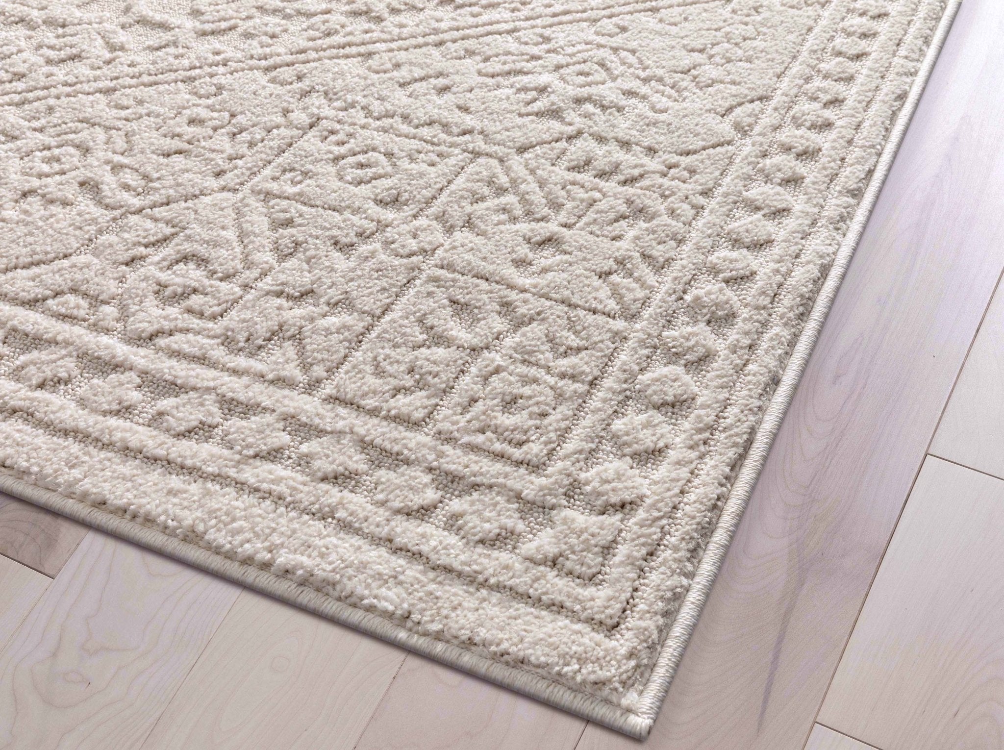 Cloud Medallion Heriz Soft Ivory Rug、mySite、gigharbornorthrealestate