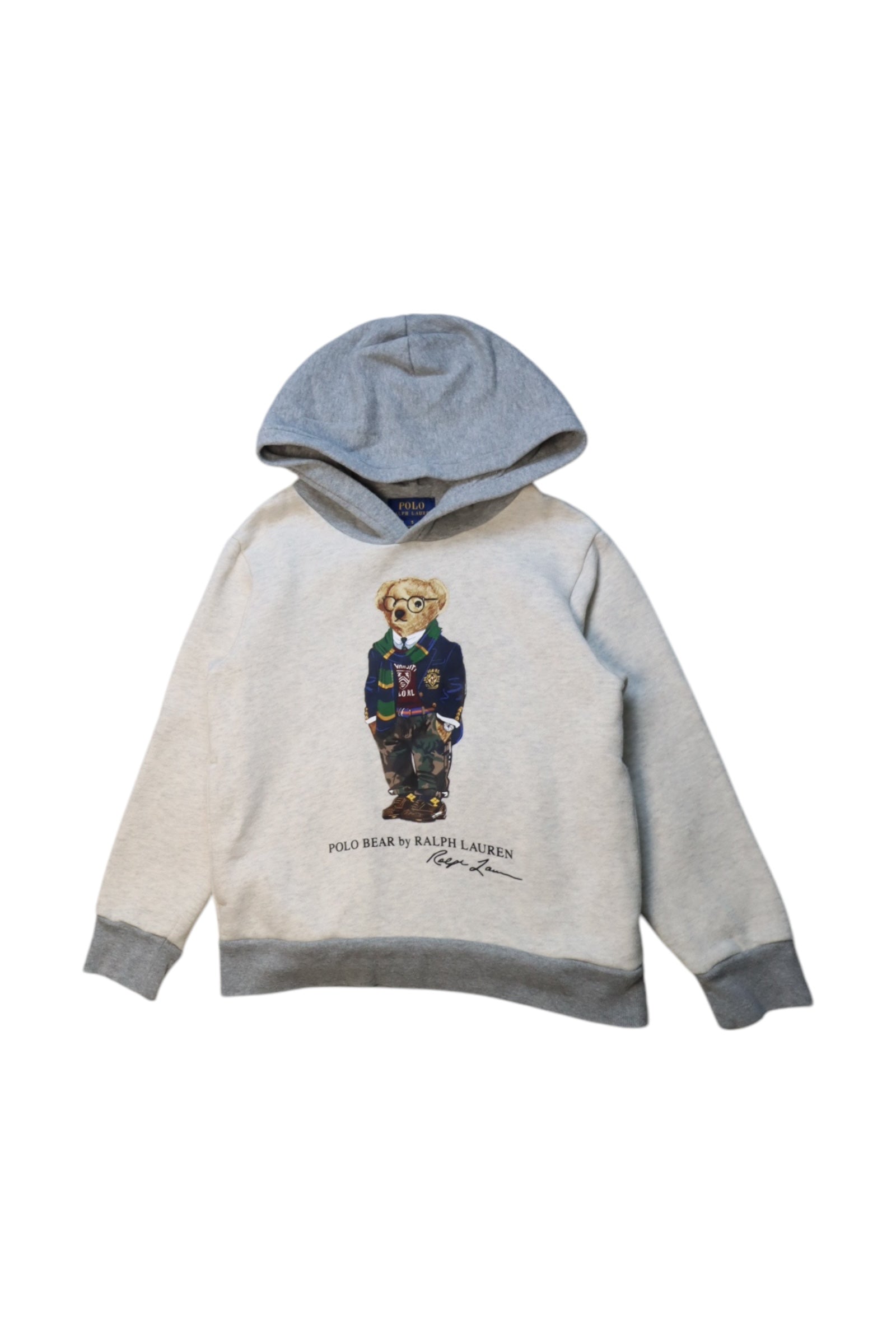 Polo Ralph Lauren Bear Hooded Sweatshirt Size 5T、mySite、g9winljtr