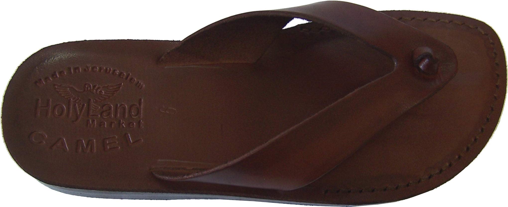 Holy Land Market Men/Women Biblical Jesus Leather Sandals/Slides From Jerusalem (Shepherd Style II)、mySite、topwebapps