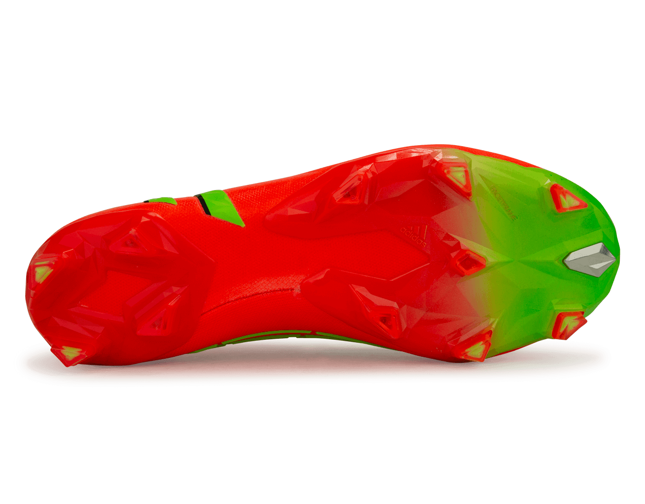 adidas Men's Predator Edge.1 FG Solar Red/Solar Green、mySite、noshort