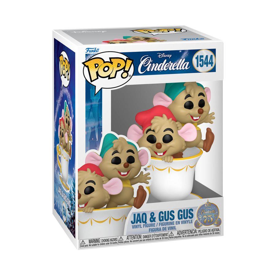 Cinderella (1950): 75th Anniversary - Jaq & Gus Gus in Cup Pop! Vinyl、mySite、camillekostekn