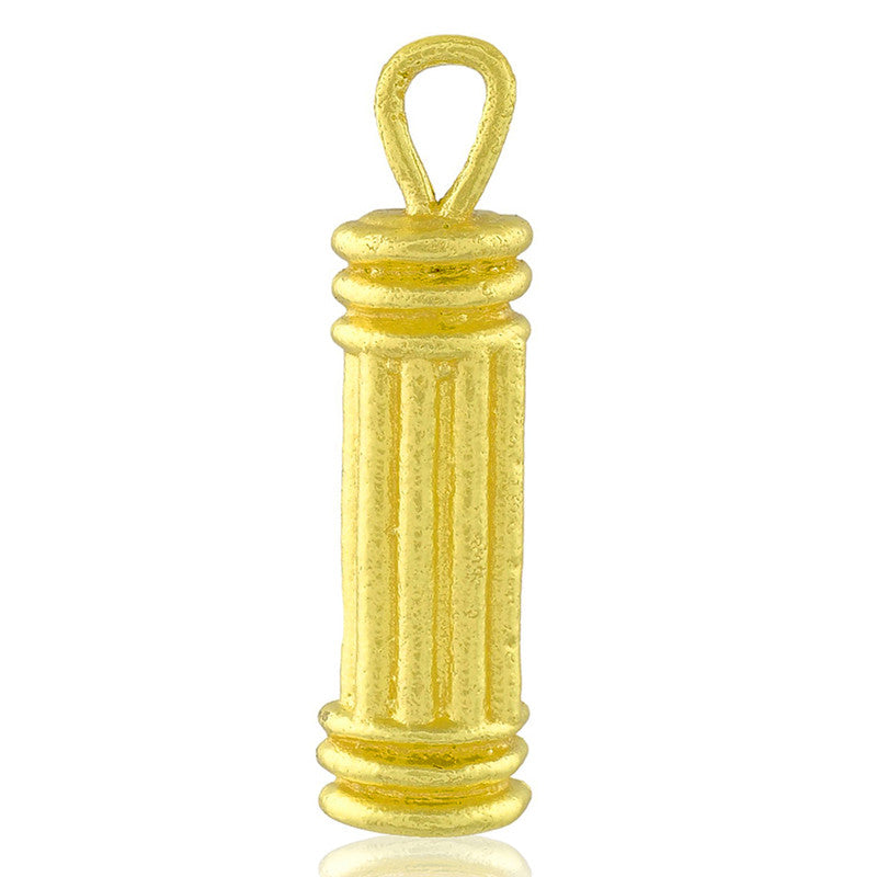 Tiny Pillar Charm | 14K Gold Plated、mySite、camillekostekn