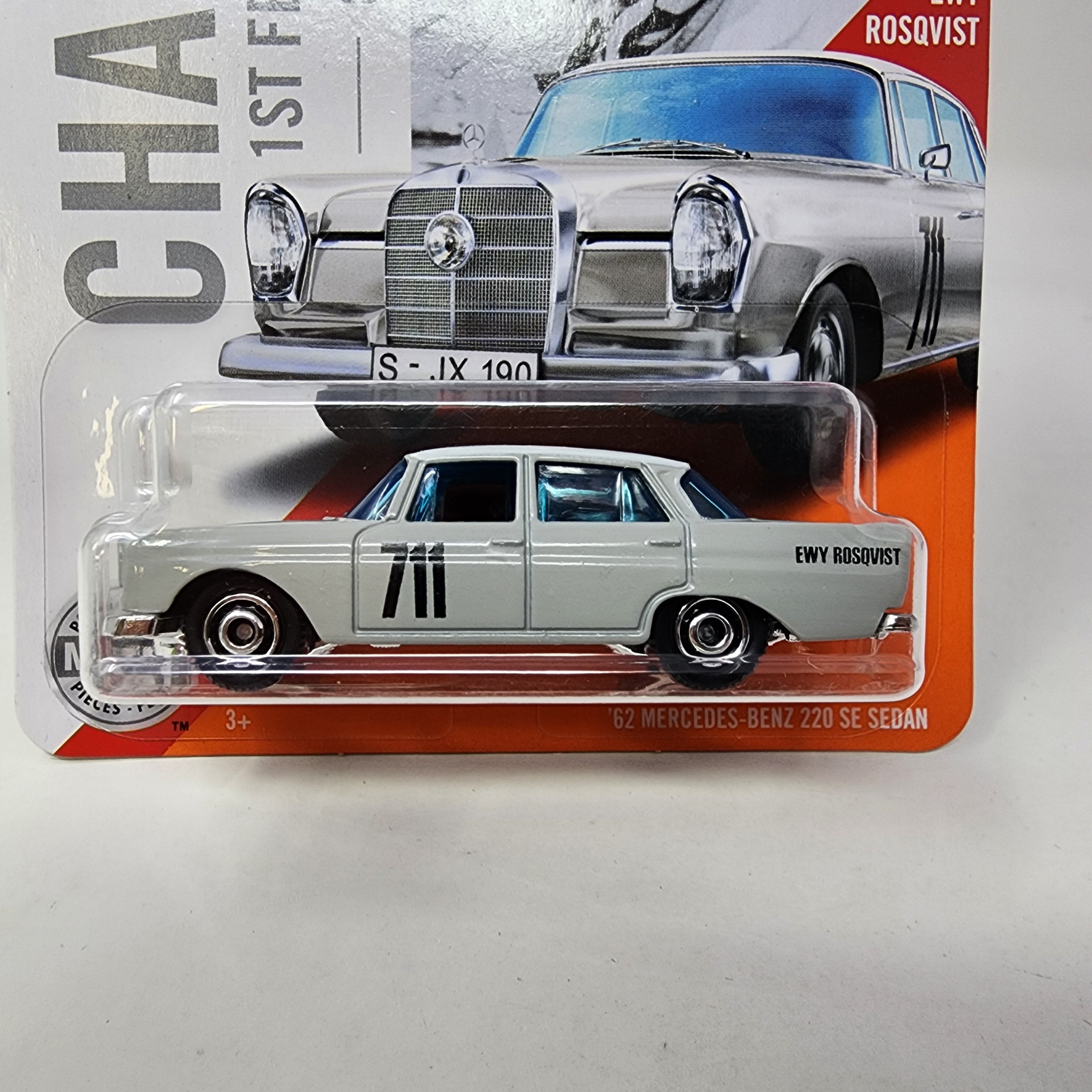 '62 Mercedes-Benz 220 SE Sedan * Ewy Rosqvist Grand Prix * Matchbox、mySite、hgirdovlk