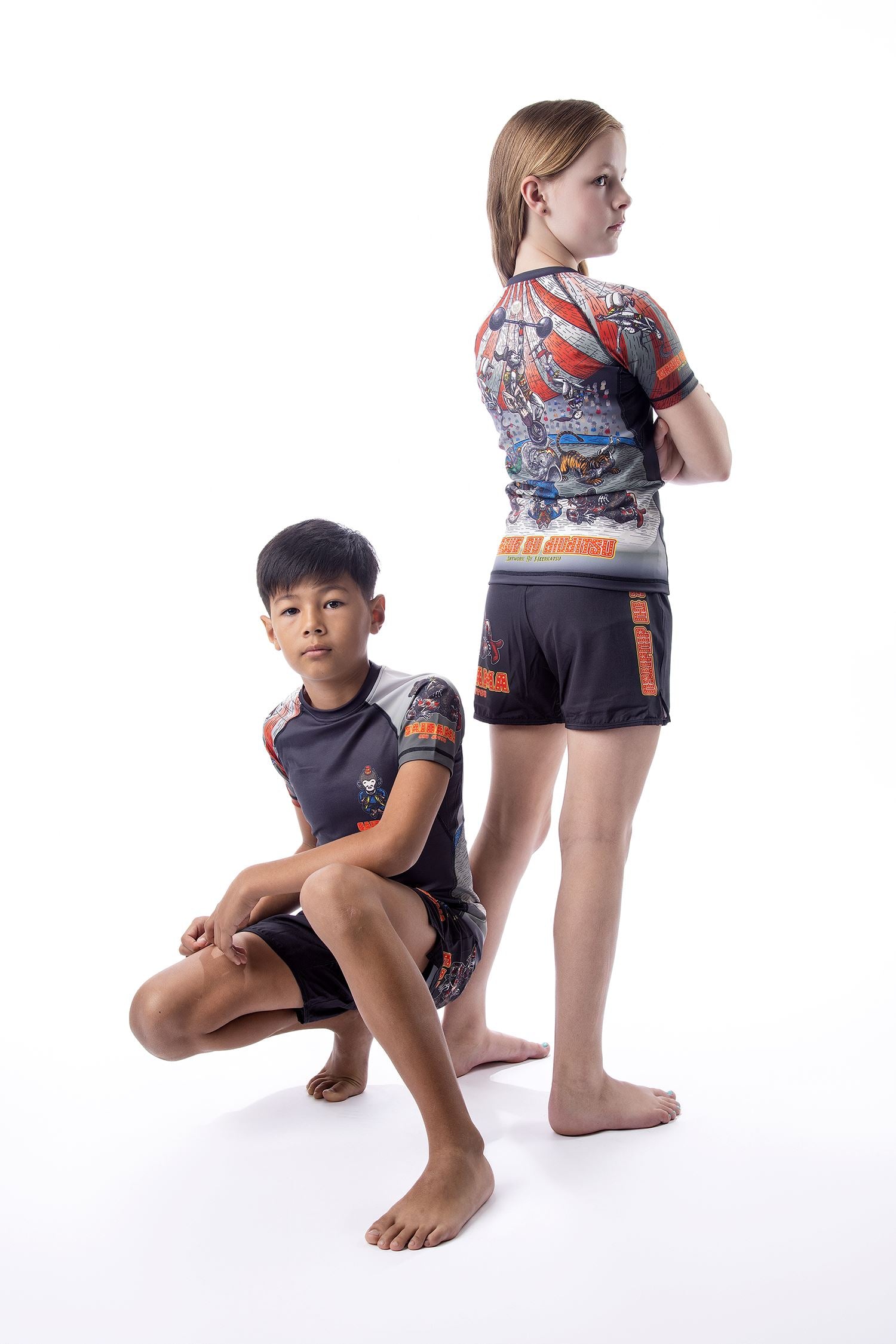 Youth Cirque du Jiu Jitsu Shorts、mySite、gigharbornorthrealestate