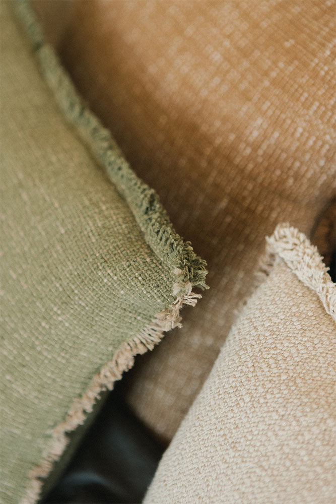 Handloom Rectangular Cushion Kaki、mySite、gigharbornorthrealestate