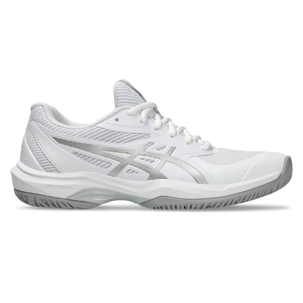 Asics Game FF Women's Tennis Shoe (White/Pure Silver)