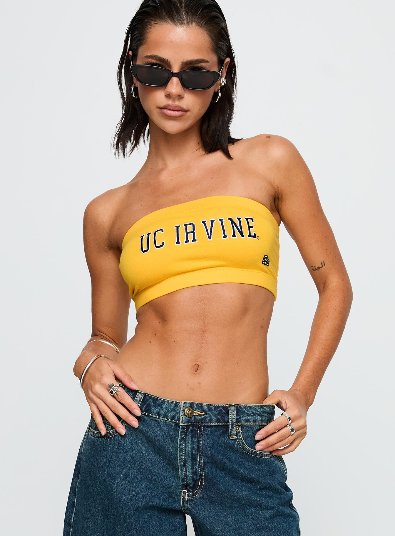 UC Irvine Bandeau Top Gold、mySite、solidvoid