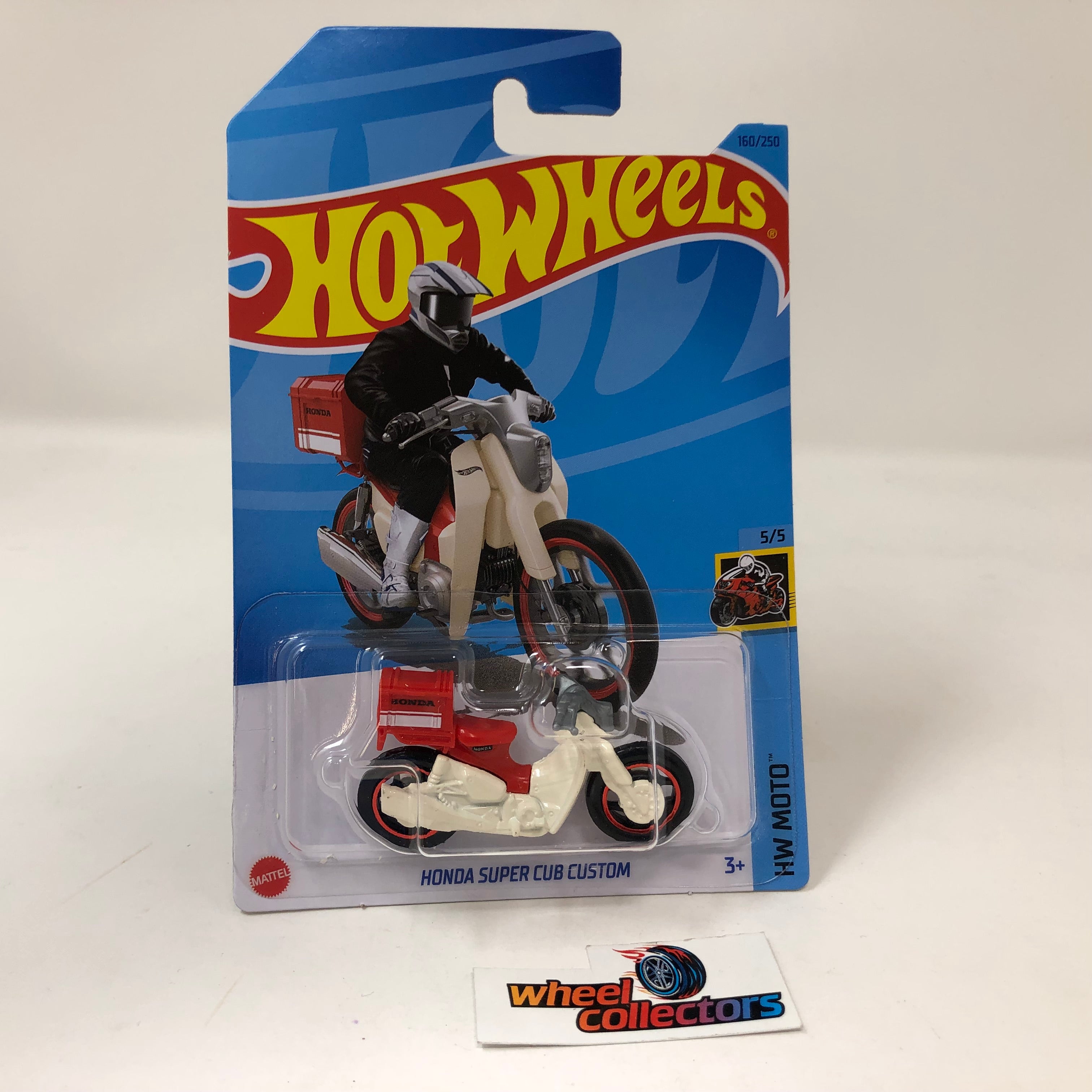 Honda Super Cub #160 * Red * 2023 Hot Wheels International Case J、mySite、hgirdovlk
