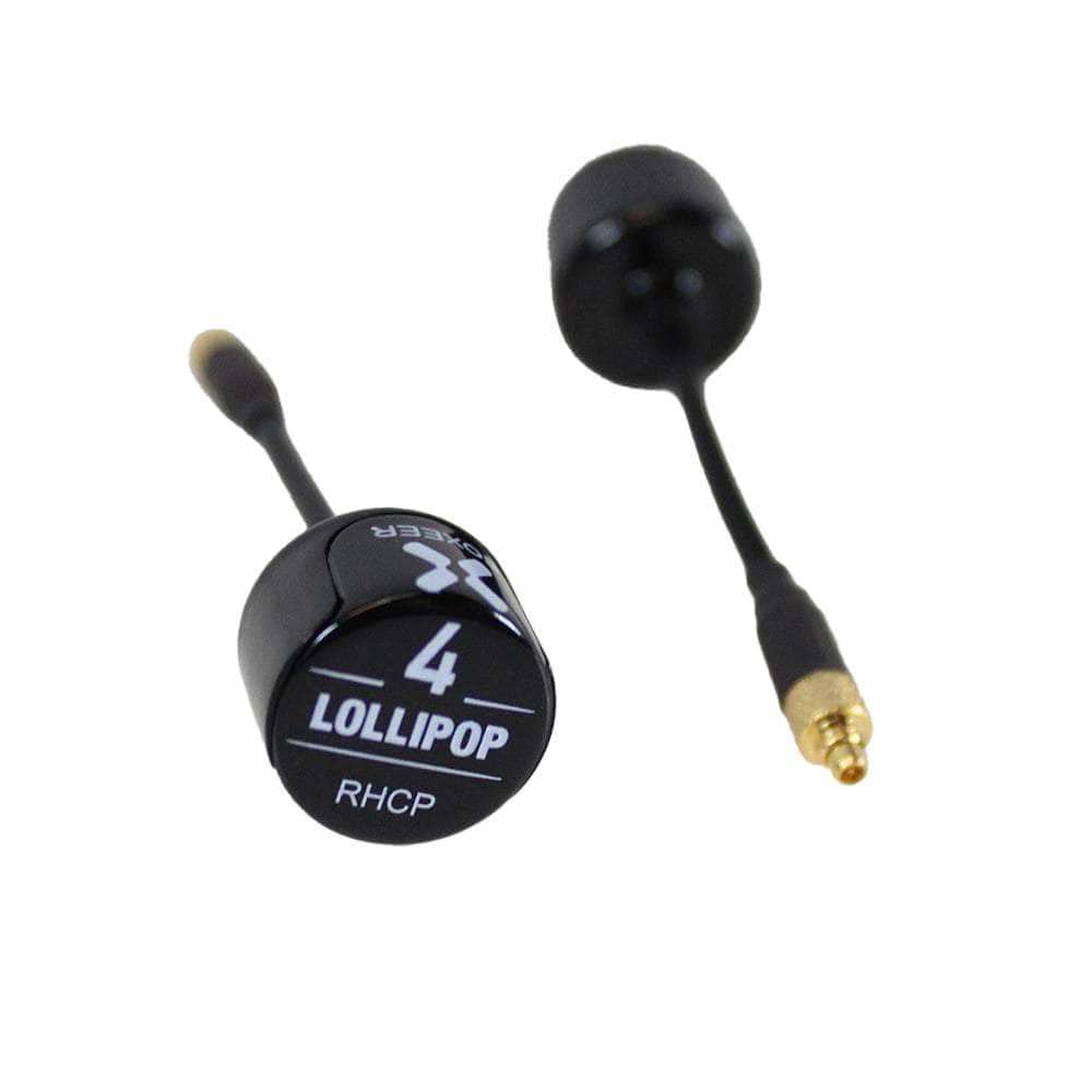  Foxeer Lollipop V4 5.8GHz MMCX Antenna 2 Pack - RHCP - Black、mySite、merchandisen