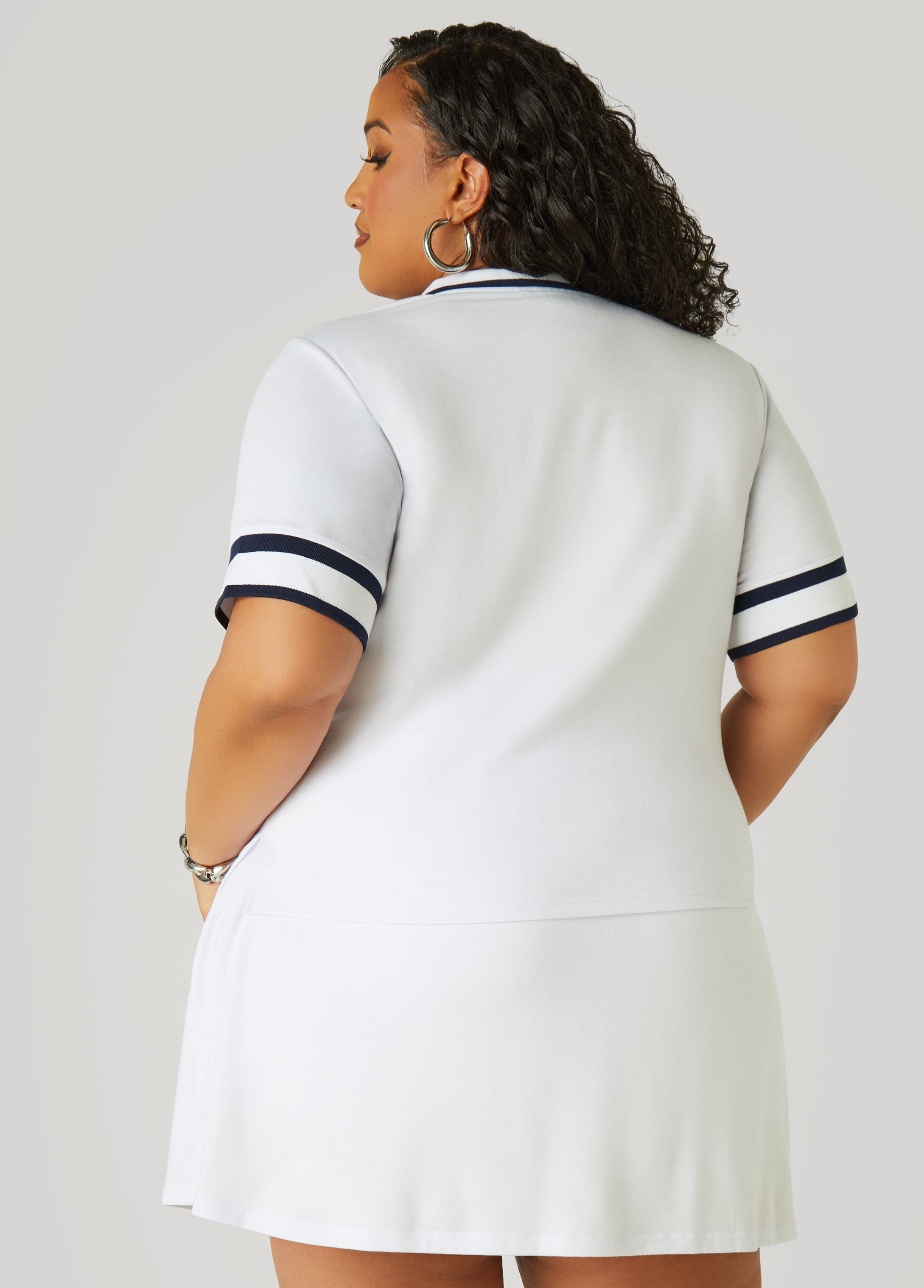 Zip Front Polo Shirt、mySite、bengalsvssteelers