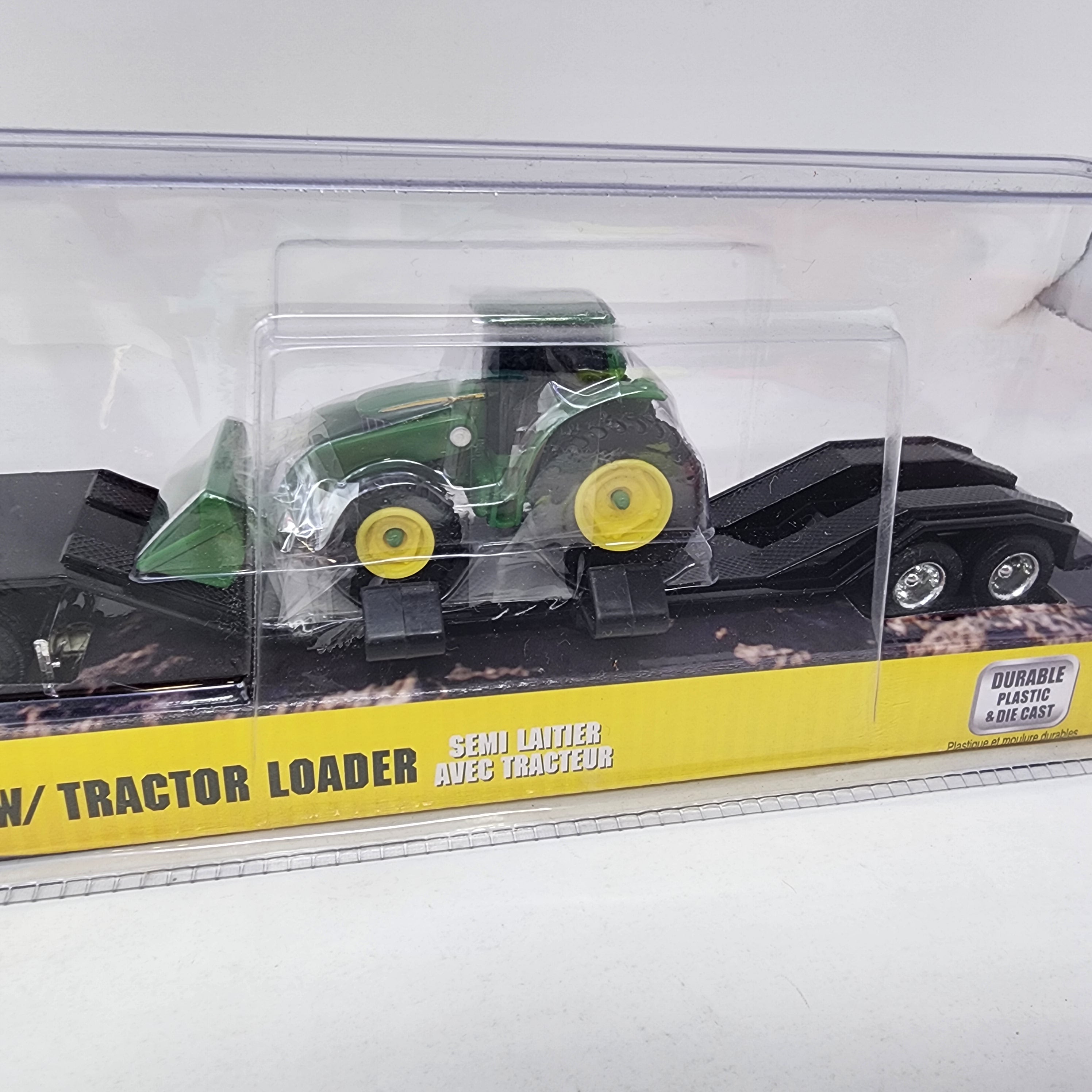 Semi w/ Tractor Loader John Deere * ERTL、mySite、hgirdovlk
