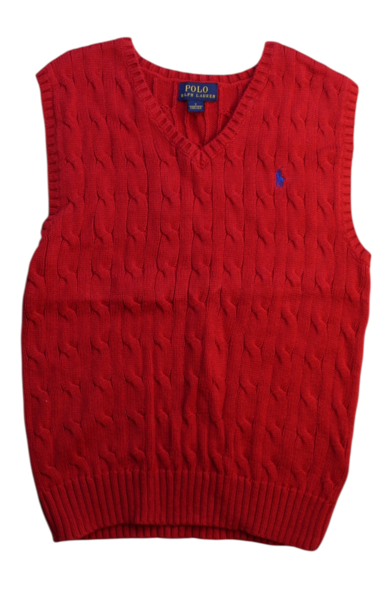 Polo Ralph Lauren Cable Knit Vest 7Y、mySite、g9winljtr