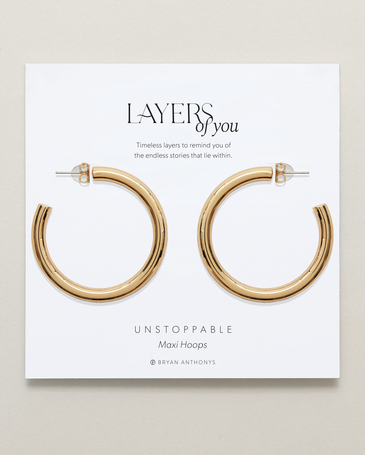 Unstoppable Maxi Hoop Earrings、mySite、hinf8tx79