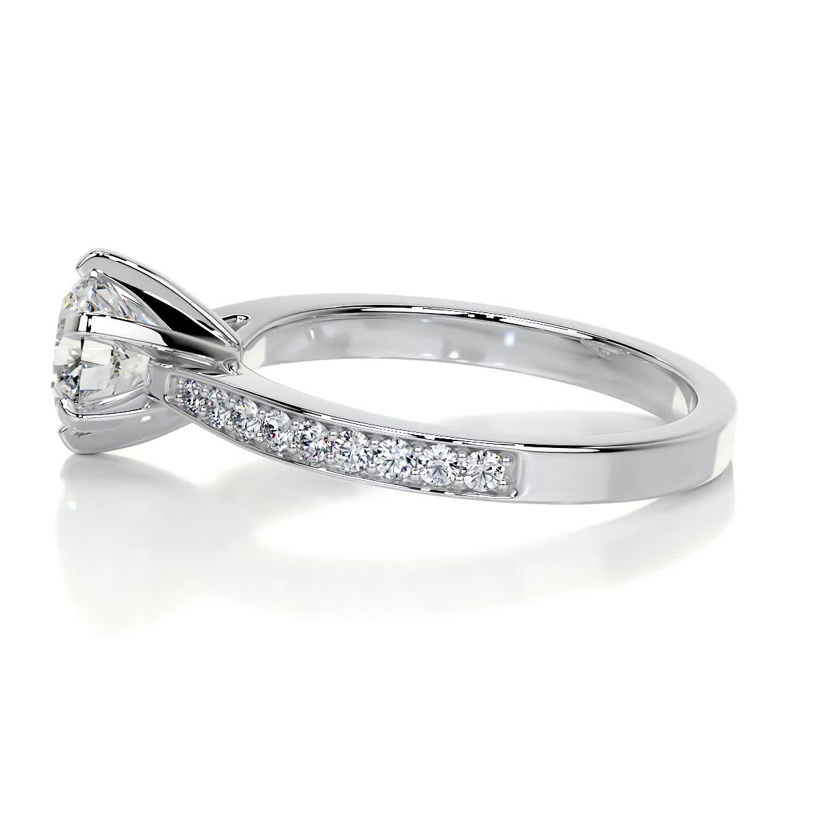 Talia Diamond Engagement Ring - Platinum、mySite、hinf8tx79