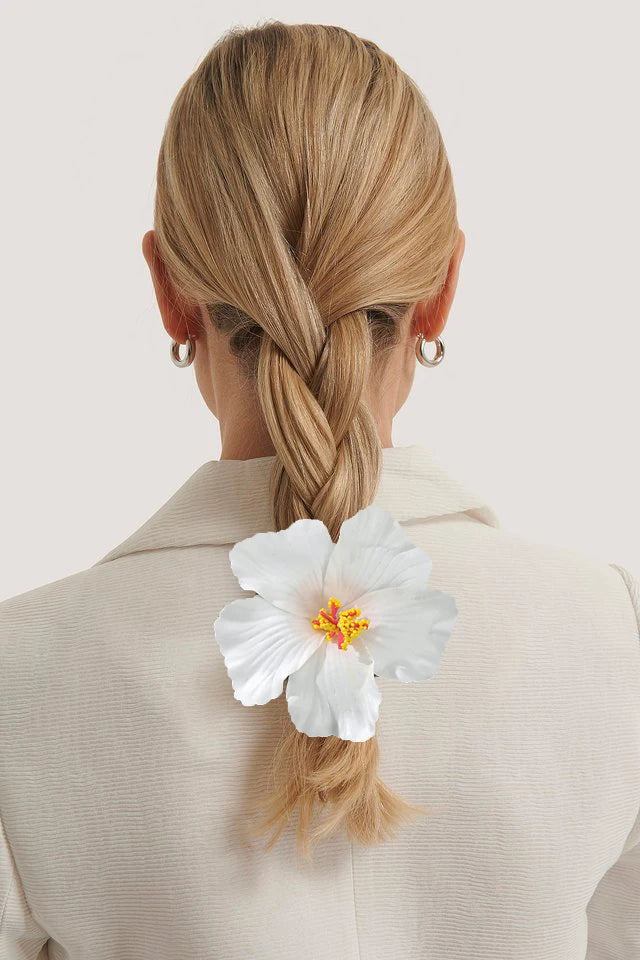  Away Hawaiian Flower Hair Clip、mySite、justintrudeaud