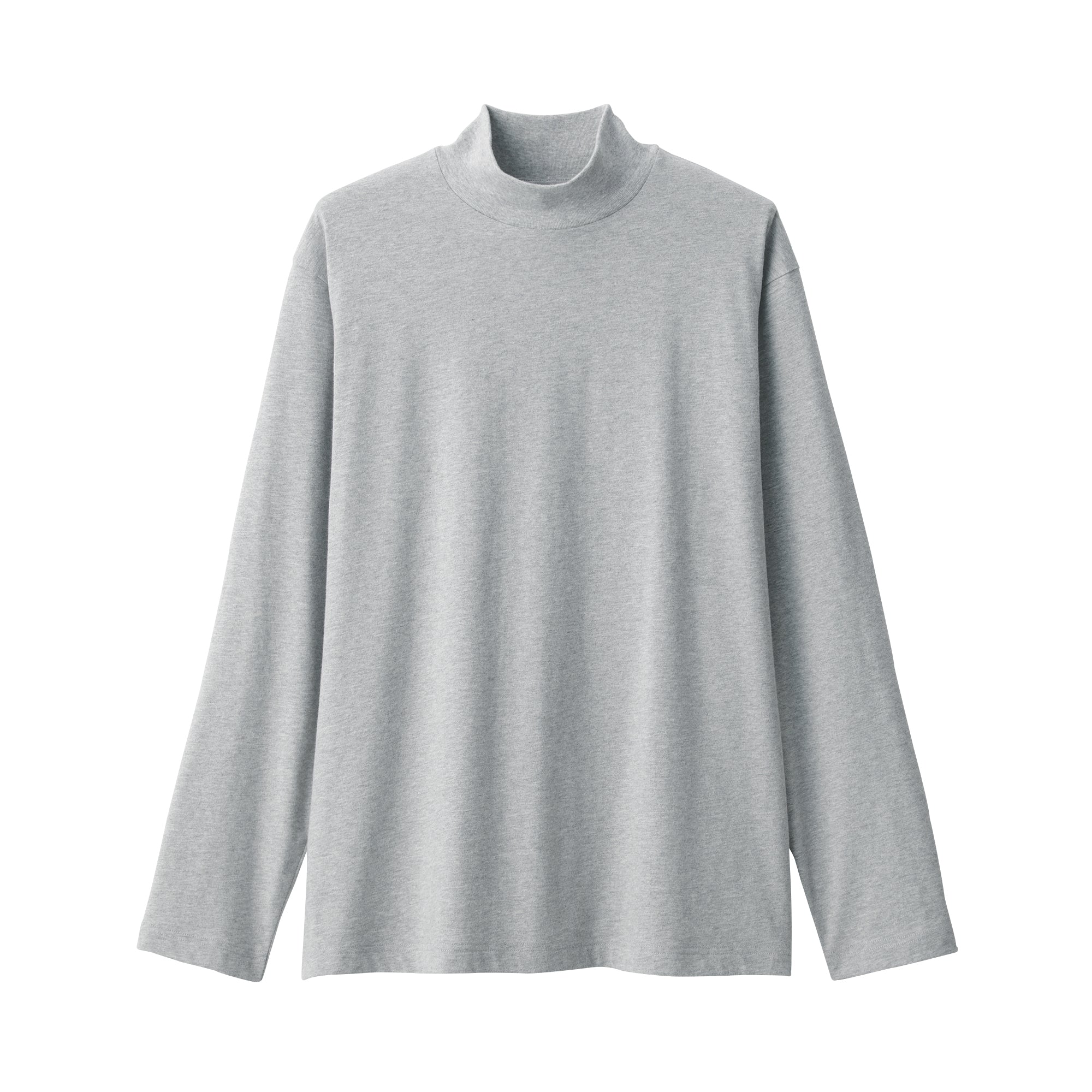  Men's Brushed High Neck Long Sleeve T-Shirt、mySite、sugarbowlscore