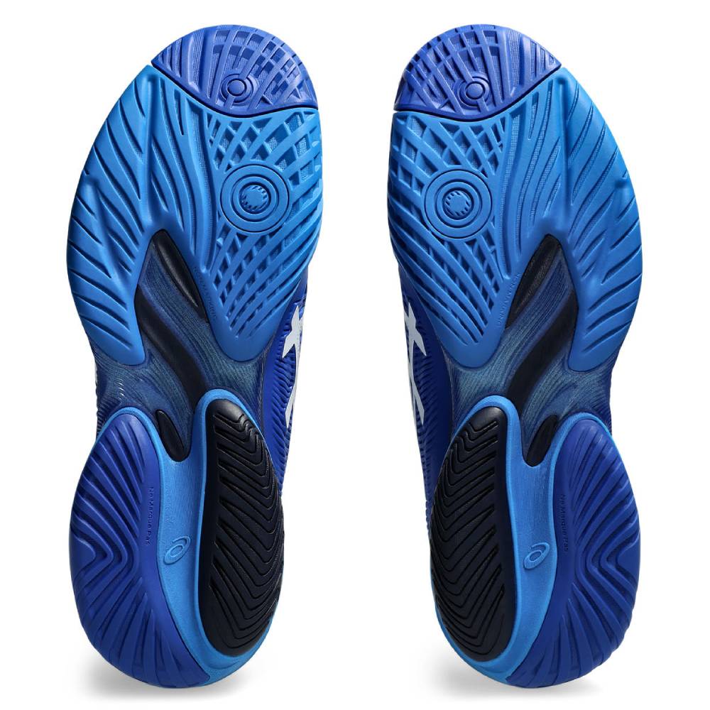 Asics Court FF 3 Novak Men's Tennis Shoe (Tuna Blue/Pure Silver)