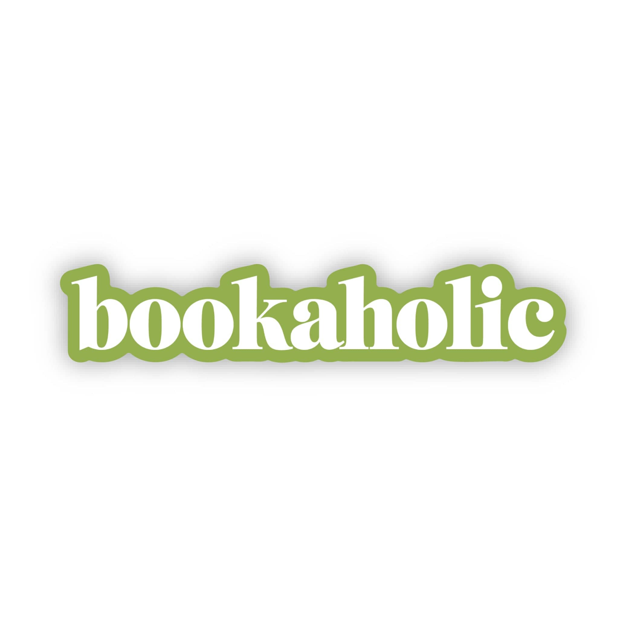  Bookaholic Book Text Sticker、mySite、elrpsem3k