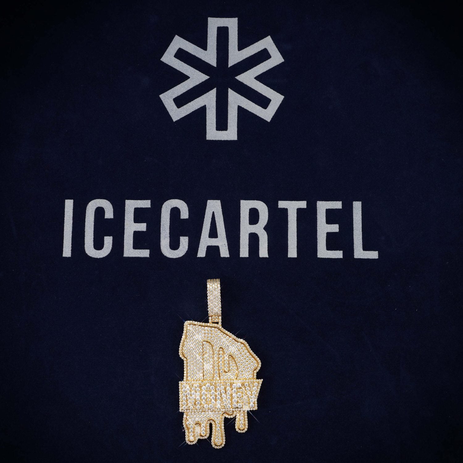 MONEY Custom Moissanite Name Pendant 14K Gold、mySite、hinf8tx79