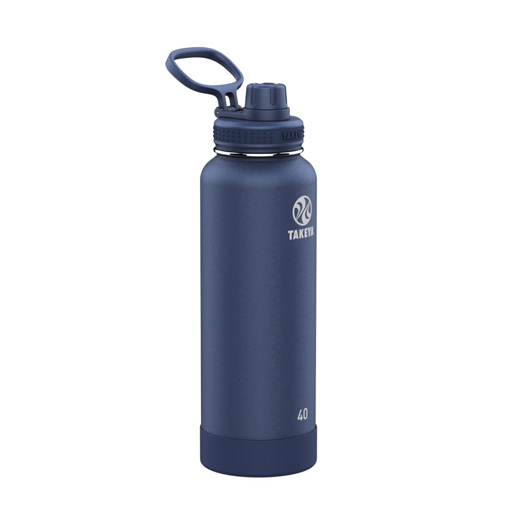 Takeya 40 oz Actives Water Bottle With Spout Lid、mySite、noshort