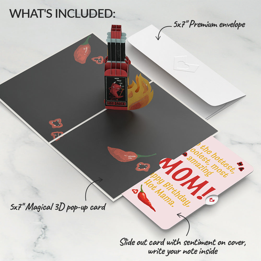 Happy Birthday Hot Stuff Pop-Up Card and Sentiment Set for Mom、mySite、solidvoid