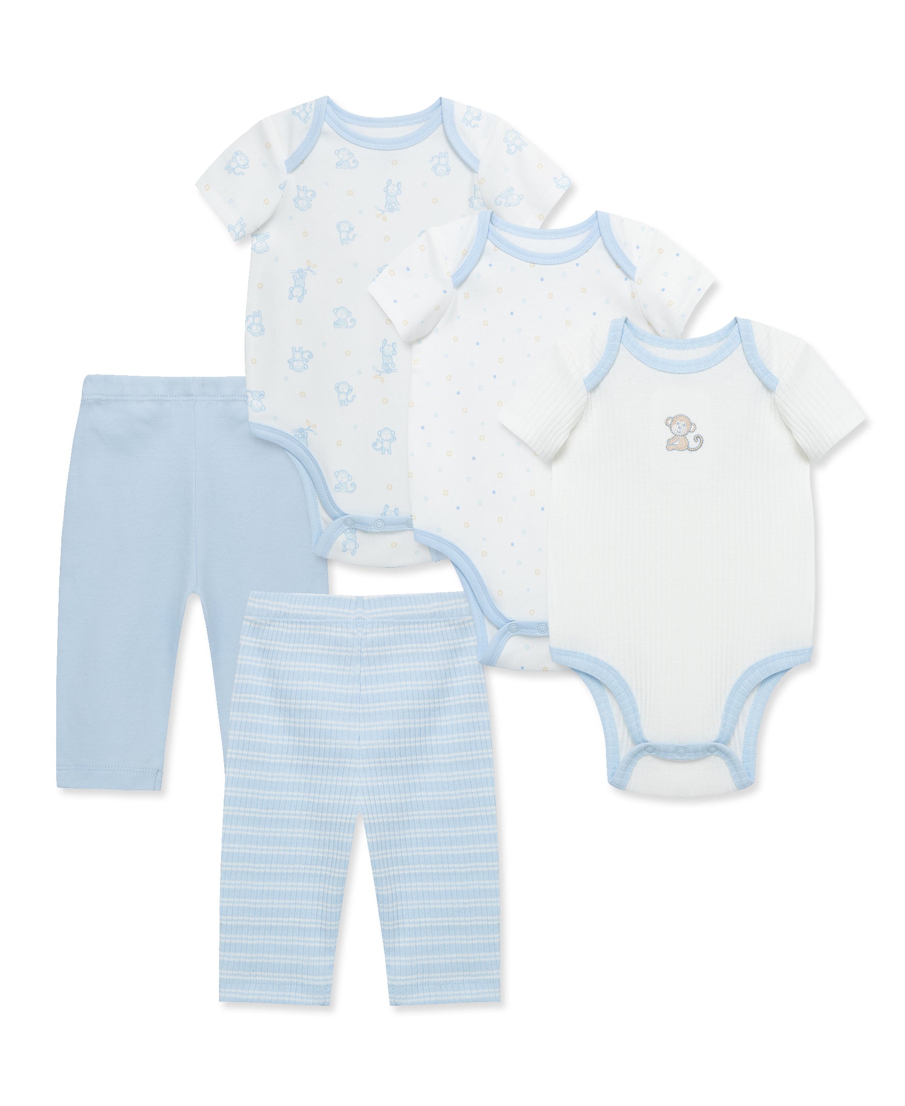  Cuddles 5-Piece Bodysuit & Pant Set、mySite、layawaytickets