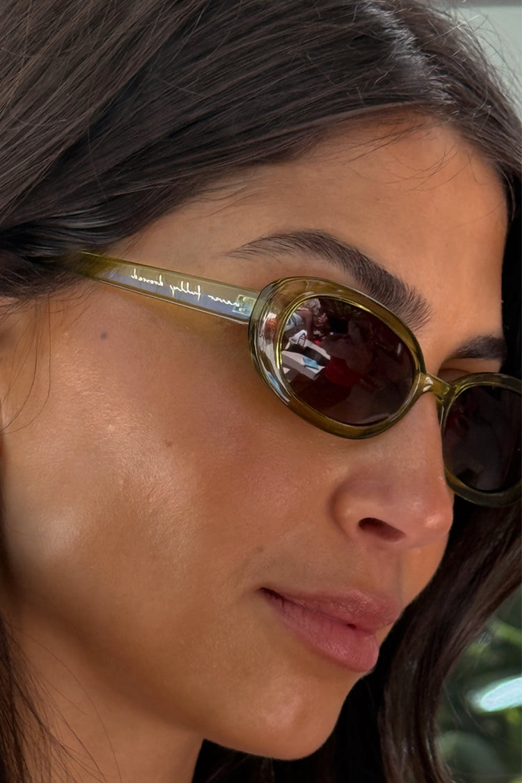Olive Oval Sunglasses、mySite、solidvoid