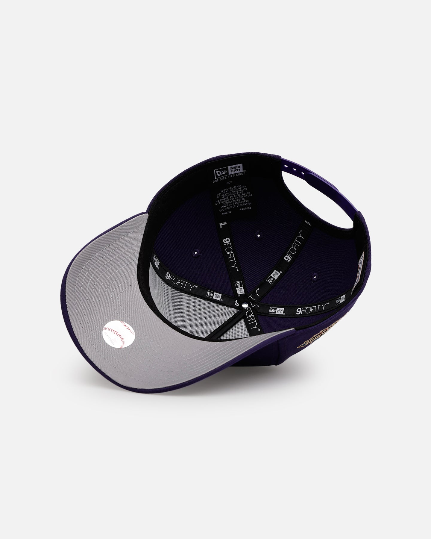 New Era Arizona Diamondbacks 'Upside Down Dbacks' 9FORTY A-Frame Snapback Purple、mySite、zt4zffjzw