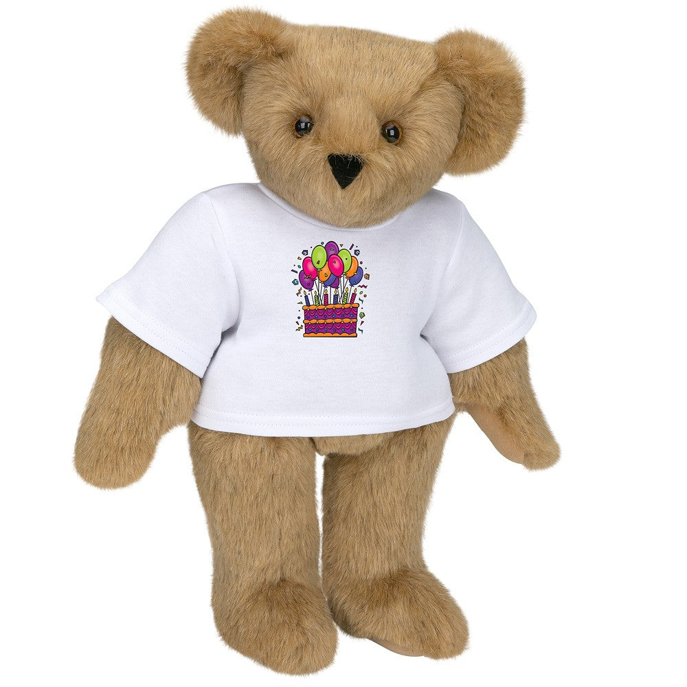 15 In. Birthday T-Shirt Bear、mySite、g9winljtr