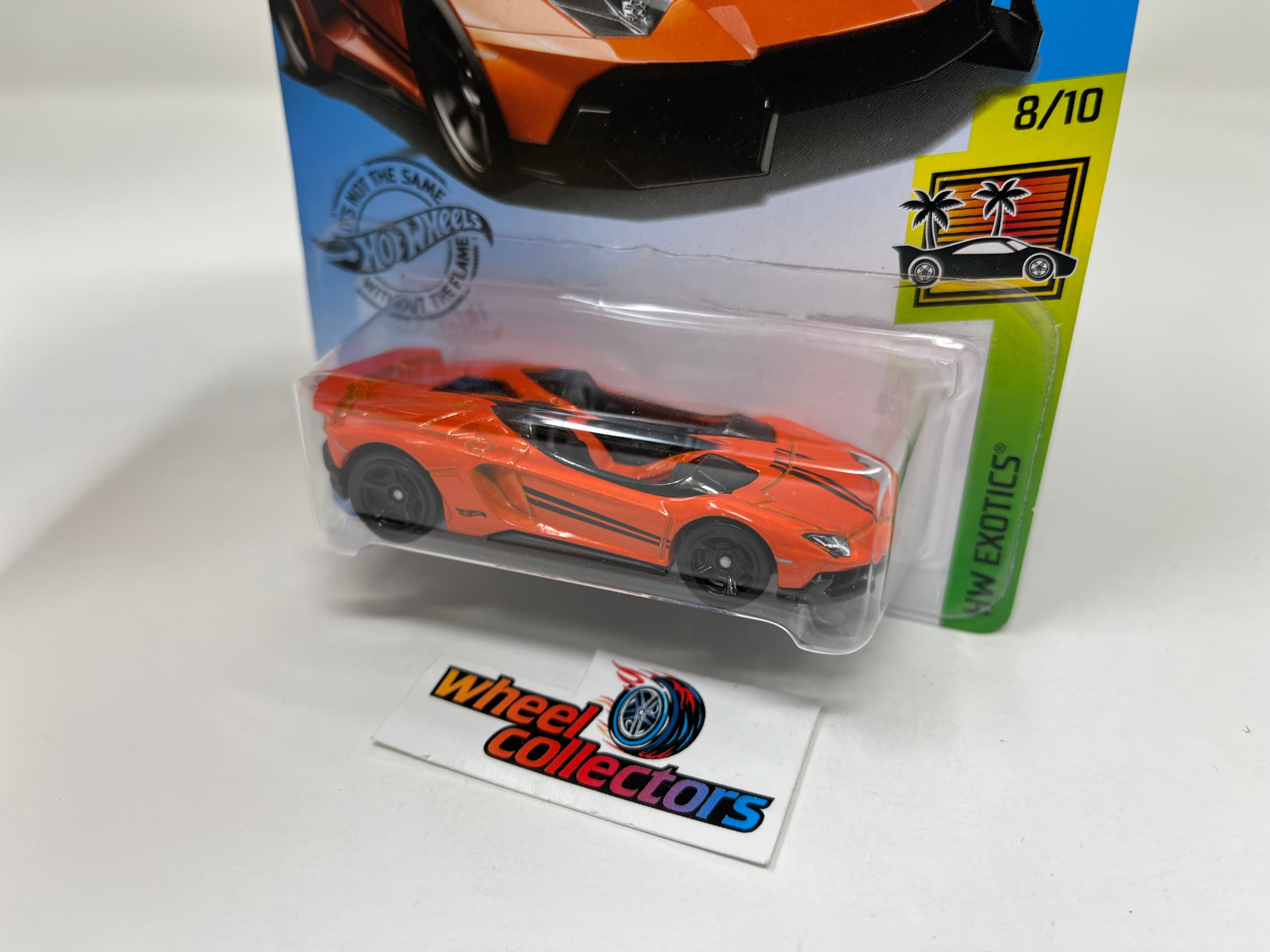 Lamborghini Aventador J #223 * Orange * 2019 Hot Wheels、mySite、hgirdovlk
